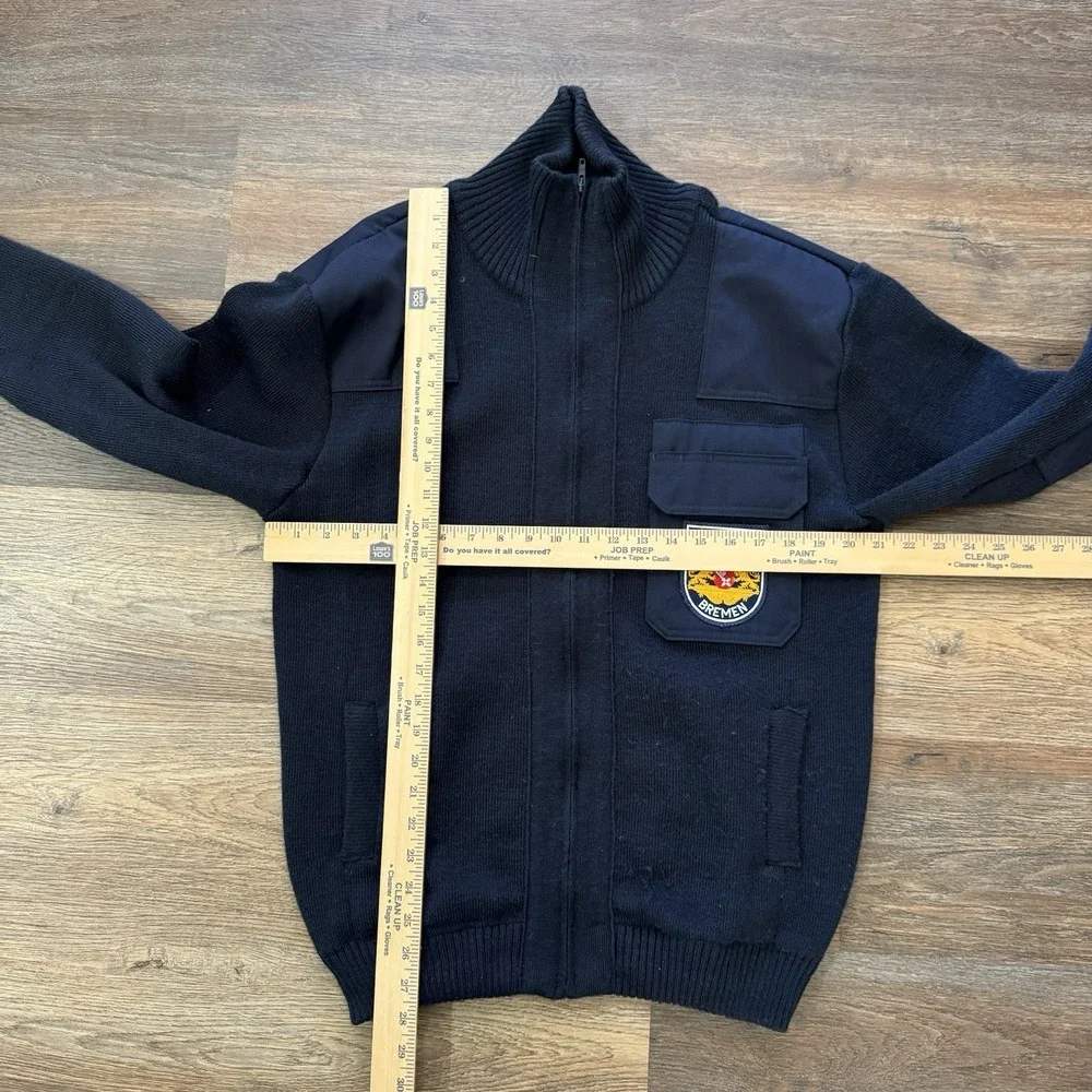 Freiwillige Feuerwehr Bremen‎ VTG Style Commando Sweater Jacket Sz 48 Germany